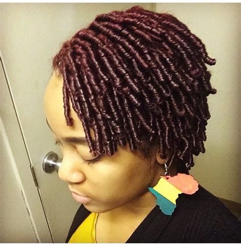 Starter locs, comb coils | Coiling natural hair, Hair styles, Natural hair styles