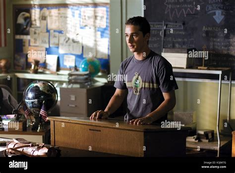 TRANSFORMERS SHIA LABEOUF as Sam Witwicky TRANSFORMERS Date: 2007 Stock Photo - Alamy