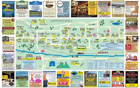 North Conway Village Map & Guide