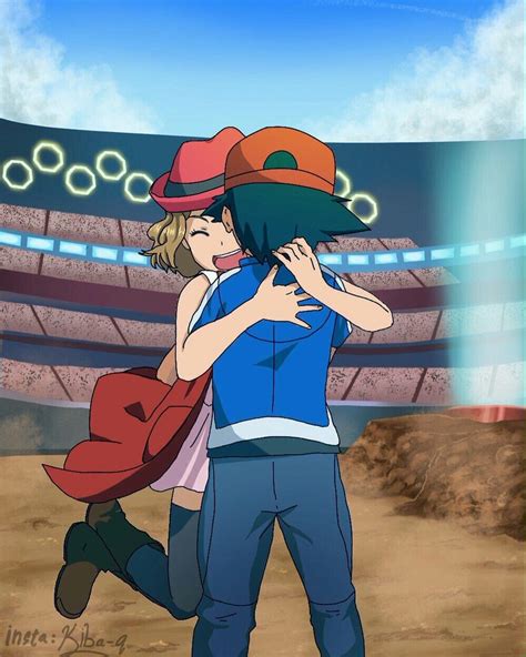 Pokemon XYZ Ash And Serena Wallpapers - Wallpaper Cave