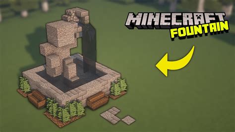 Minecraft Water Fountain