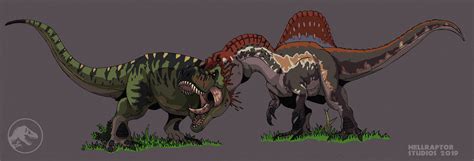 Jurassic World T Rex Vs Spinosaurus