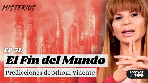 Mhoni Vidente Y Sus Predicciones Del Apocalipsis Anticristo El Final ...