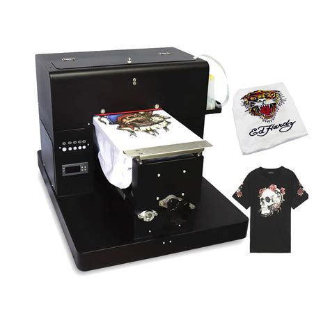 DTG Printer T-Shirt Printing Machine A4 Size DTG Printer Machine For T-Shirts/Onesies/Socks/Bags ...