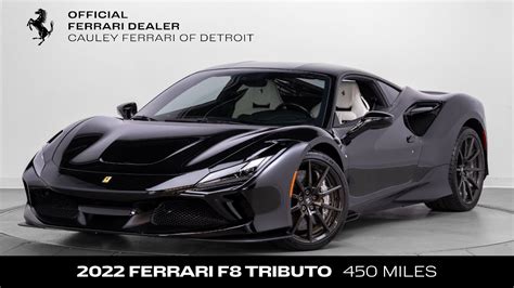 Black Ferrari F8 Tributo Joins The Modded Community, Stays, 49% OFF