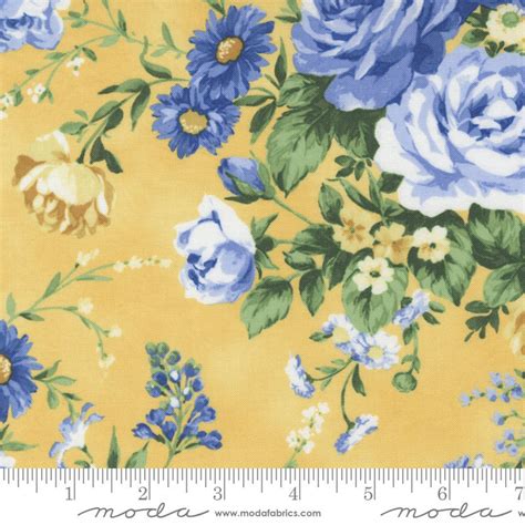 Moda SUMMER BREEZE 2023 Quilt Fabric By-the-1/2-yard by Moda 33680 12 Yellow - Etsy