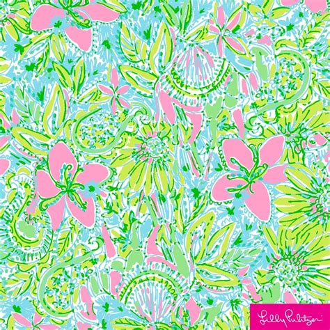 Lilly Pulitzer Pattern Floral Print : 106 best images about Lilly ...