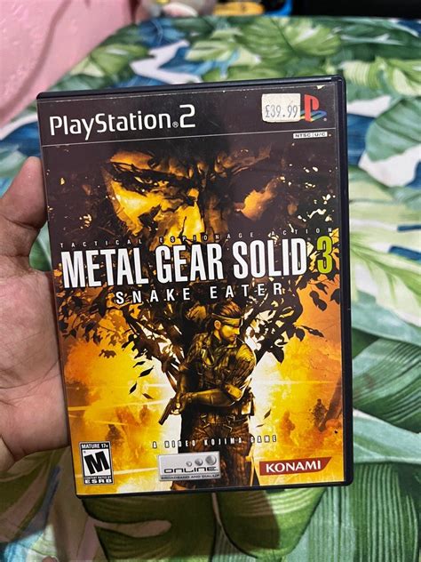 Metal Gear Solid Ps2, Video Gaming, Video Games, PlayStation on Carousell