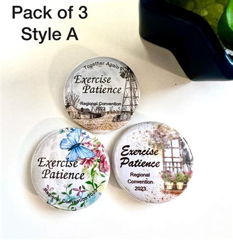 Jw Regional Convention 2023 Jw Pack of 3 Pins Jw Gift Jw - Etsy