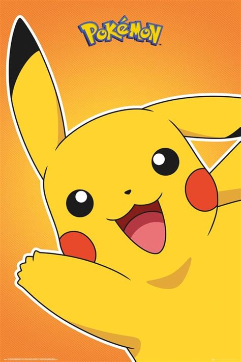 Bestel de Pokemon - Pikachu Poster op Europosters.nl