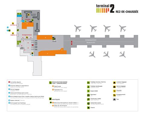 Marseille Provence airport : Indoor maps