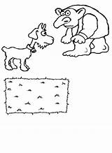 Three Billy Goats Gruff Story Coloring Pages  Vrogueco sketch template