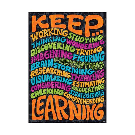 Keep ... Learning ARGUS® Poster | Learning poster, Educational quotes inspirational, Positive ...