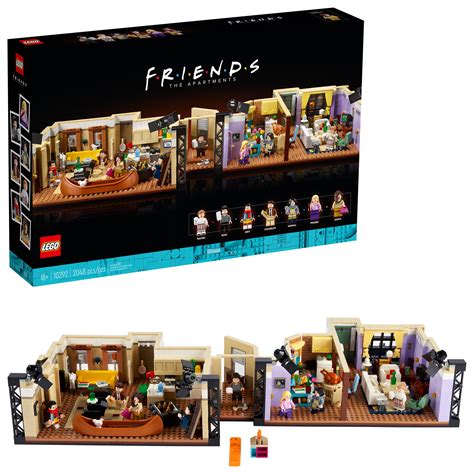 LEGO The Friends Apartments Building Set for Adults (10292) - Walmart.com