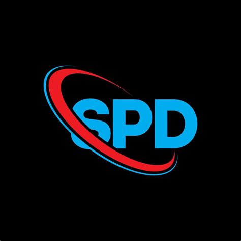 SPD logo. SPD letter. SPD letter logo design. Initials SPD logo linked ...