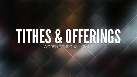 Tithes & Offering – HOPE INTERNATIONAL CHURCH AND MINISTRIES