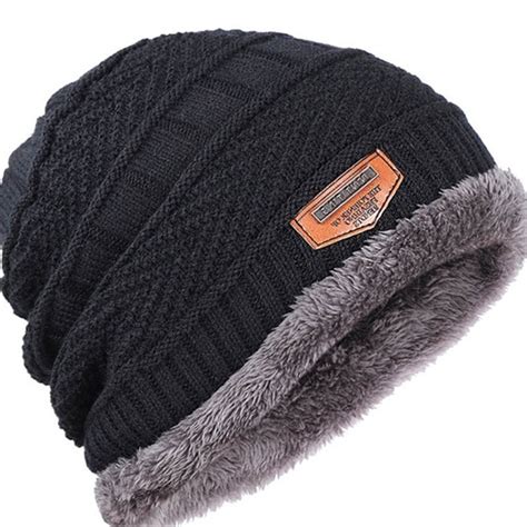 Fashion Winter Warm Knited Mens Beanie Hat