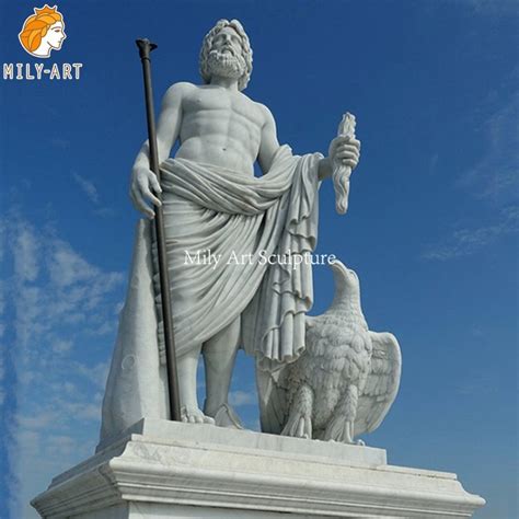 Marble Greek God Zeus Statue Factory Supplier - Milystatue