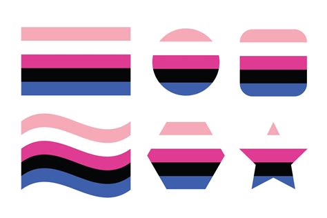 Gender fluid pride flag Sexual identity pride flag 2897512 Vector Art ...