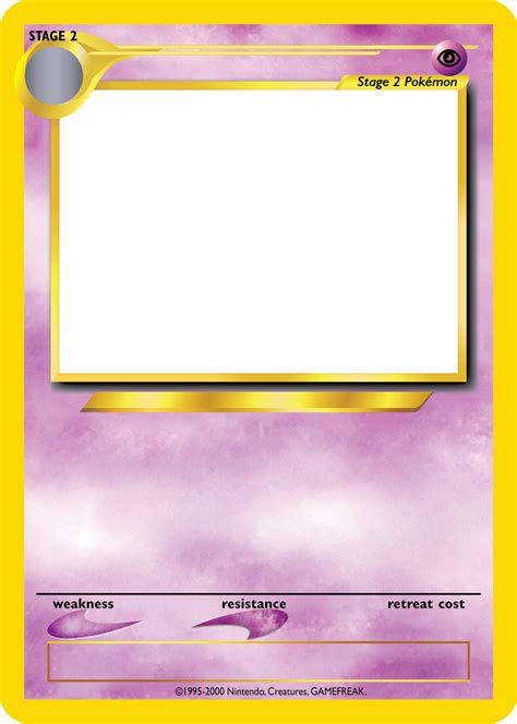 Pokemon TCG Blanks: Neo (Jumbo) - Stage 2 by icycatelf on DeviantArt