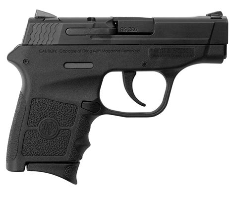 The Smith & Wesson M&P Bodyguard is a .380 featuring a polymer frame ...