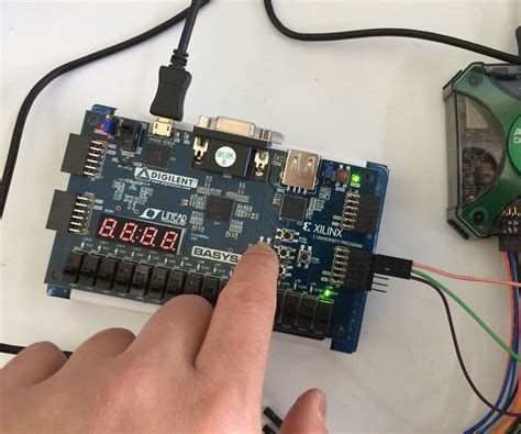 Debonucing Button on Basys 3, Xilinx FPGA Development Board : 6 Steps ...
