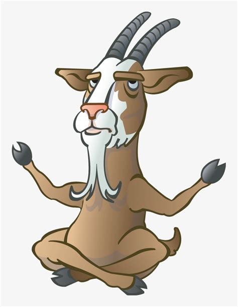 Billy Goat Cartoon - Cartoon Billy Goat - Free Transparent PNG Download ...