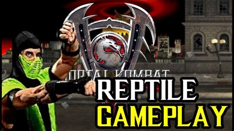 Mortal Kombat (Revelation) Reptile MK2 Gameplay - YouTube