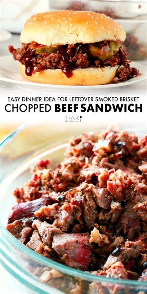 BBQ Brisket Sandwiches (3-Ingredient Dinner!)