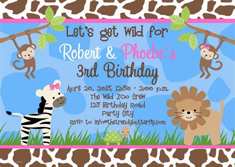 Free Printable Birthday Invitation Templates for Word Of Free Birthday Party Invitation ...