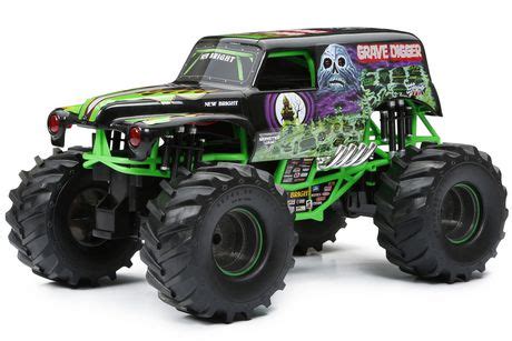 New Bright 1:10 RC Monster Jam Grave Digger Radio Control Truck | Walmart Canada