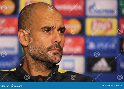 Josep Guardiola editorial stock image. Image of ball - 75835064