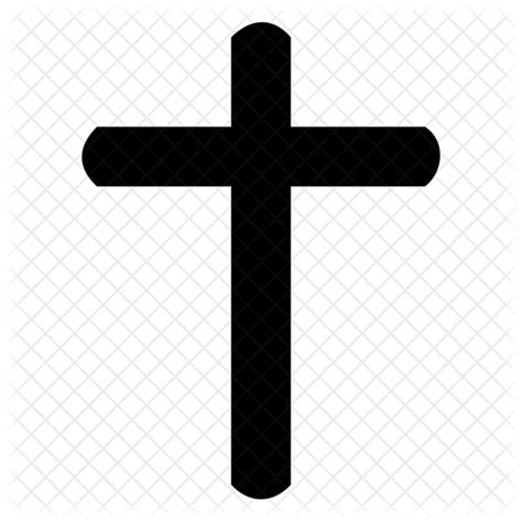 Holy Cross Icon - Download in Glyph Style