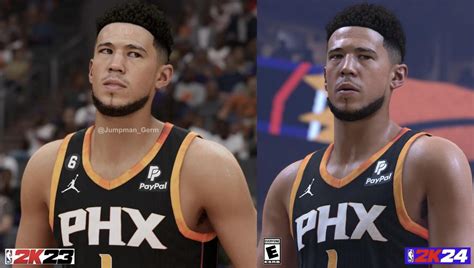 NBA 2K23 vs. NBA 2K24 Gameplay Screenshots (Improved lighting looks 🔥) : r/NBA2k