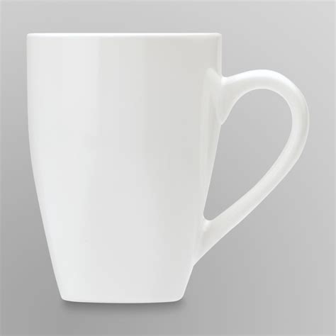 Essential Home Soft Square Mug- white