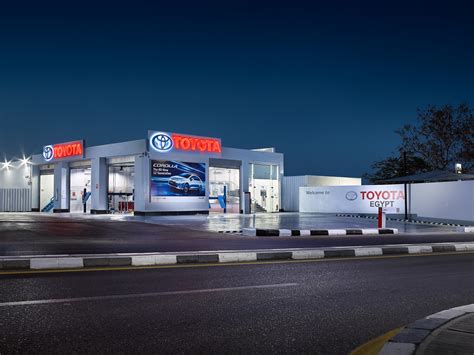 Toyota Service Center on Behance