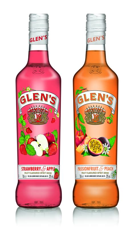 Glen's Vodka launch Passionfruit & Peach and Strawberry & Apple ...