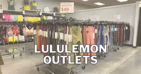 lululemon Factory Outlet Locations - The Freebie Guy