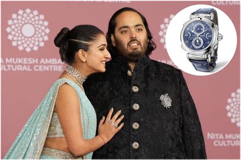 Anant, the son of Asia’s richest man Mukesh Ambani wears a $9 million ...