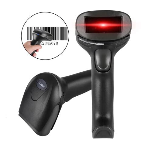 USB POS Wired Automatic Sensor Barcode Scanner Scanning Barcode Bar code Reader with Hands Free ...