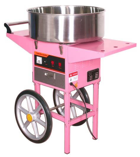 CANDY-V002 Electric Commercial Cotton Candy Machine and Cart – VIVOUS