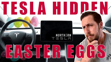 Tesla Easter Eggs | ALL Current 2021 Hidden Easter Eggs - YouTube