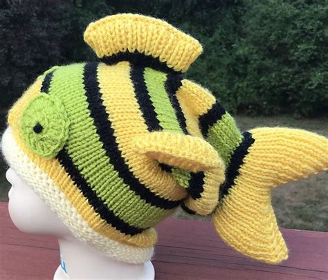 Knitty Fish Hat | Crochet fish patterns, Baby hats knitting, Crochet hats free pattern