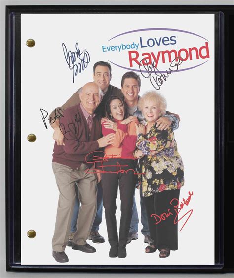 Everybody Loves Raymond Script With Re-print Autographs of the | Etsy