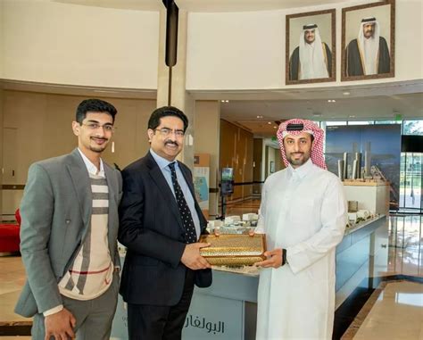 Chairman of Aditya Birla Group visits Qatari Diar's headquarters ...