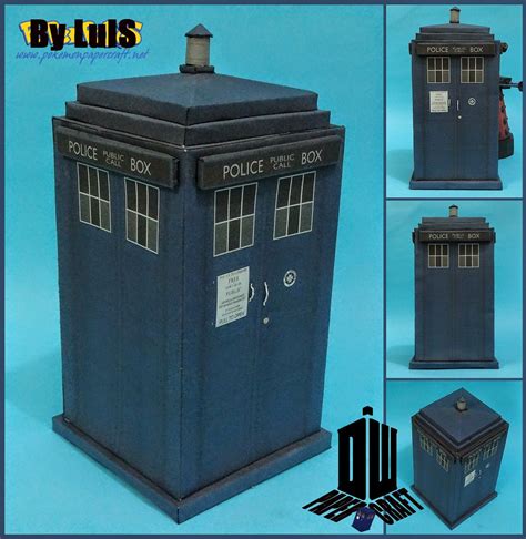 Tardis- Doctor Who Papercraft Name: Time And Relative Dimensions In Space Type: Very Cool ...