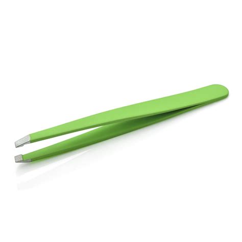 Slant Tip Tweezers Green pCT-1 - Mont bleu Store