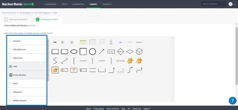 Using draw.io tool for Diagram Questions – HackerRank Support Center