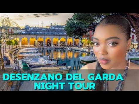 Desenzano del Garda at Night #desenzano #italy #nightlife - YouTube