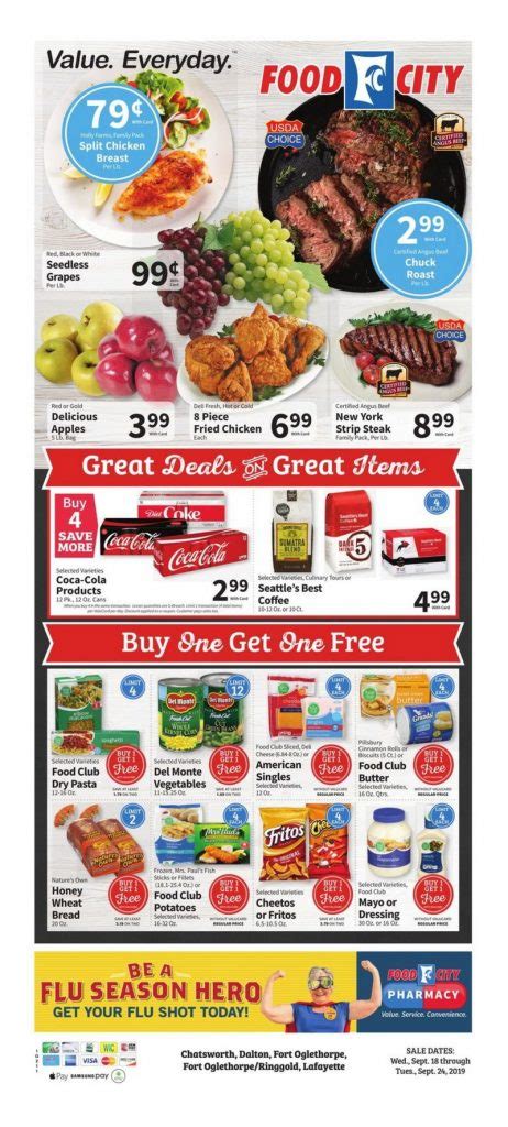 Food City Weekly Ad Sep 18 – Sep 24, 2019